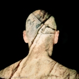 Image projected on bald head